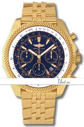 Breitling for Bentley Motors Niebieski/18 karatowe żółte złoto Ø49 mm MOT11