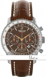 Breitling Montbrillant Brązowy/Skóra Ø38 mm A41370-0912 Brown Croco