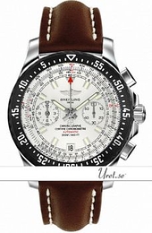 Breitling Professional Skyracer Raven Biały/Skóra Ø43.5 mm A27364-041 Brown Calf