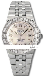 Breitling Starliner Biały/Stal Ø30 mm 216 (808)