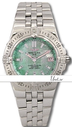 Breitling Starliner Zielony/Stal Ø30 mm 214 (810)