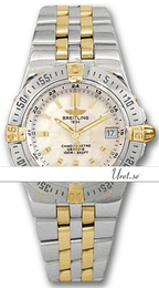 Breitling Starliner Biały/Stal Ø30 mm 218 (817)