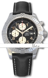 Breitling Avenger Super Avenger Czarny/Skóra Ø48 mm A13370-161 Black Calf