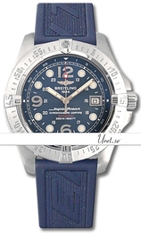 Breitling Superocean Steelfish Niebieski/Guma Ø44 mm A17390-3714