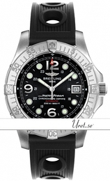 Breitling Superocean Steelfish Czarny/Guma Ø44 mm A17390-3018 Black Rubber