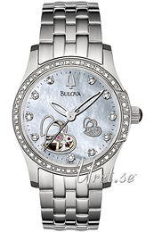 Bulova Mechanical Biały/Stal Ø34 mm 96R122