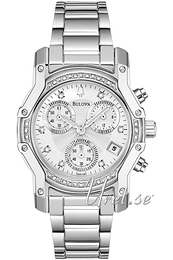 Bulova Diamond Srebrny/Stal 96R138