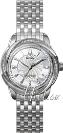 Bulova Precisionist Biały/Stal Ø31 mm 96R153