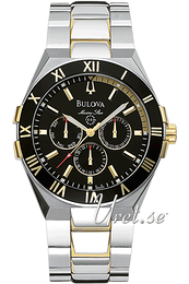Bulova Marine Star Czarny/Stal w odcieniu złota Ø39 mm 98C004