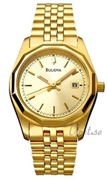 Bulova Bracelet Dam Żółte złoto/Stal w odcieniu złota Ø27 mm 97M000