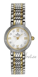 Bulova Diamonds Dam Biały/Stal Ø29 mm 98P102