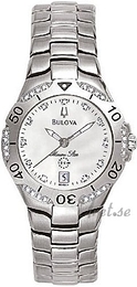 Bulova Marine Star Dam Biały/Stal Ø29 mm 98R002