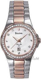 Bulova Marine Star Dam Biały/Stal Ø30 mm 98W11
