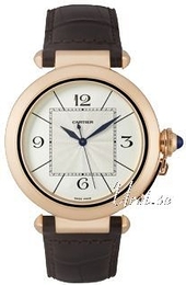 Cartier Pasha Srebrny/Skóra Ø42 mm W3019351