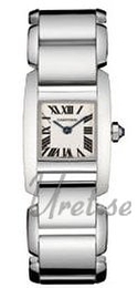 Cartier Tankissime Srebrny/18 karatowe białe złoto W650059H