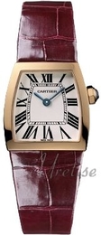 Cartier La Doña Srebrny/Skóra 22x22 mm W6400356