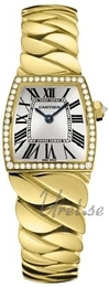 Cartier La Doña Srebrny/18 karatowe żółte złoto 22x22 mm WE60040H