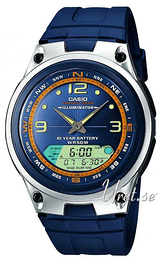 Casio Collection Niebieski/Żywica z tworzywa sztucznego Ø40 mm AW-82-2AVES