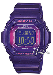 Casio Baby-G Purpurowy/Żywica z tworzywa sztucznego 43.1x40.4 mm BG-5600SA-6ER
