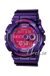 Casio G-Shock Różowy/Żywica z tworzywa sztucznego Ø51.2 mm GD-100SC-6ER