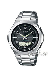 Casio Radio Controlled Czarny/Stal Ø44.5 mm LCW-M160D-1A2ER
