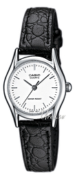 Casio Collection Biały/Skóra Ø23 mm LTP-1154E-7AEF