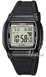 Casio Collection Żywica z tworzywa sztucznego 40.4x36 mm W-201-1AVEF
