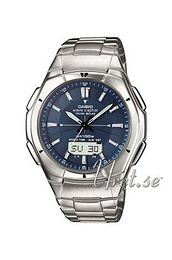 Casio Radio Controlled Niebieski/Stal Ø44 mm WVA-620DE-2AVER