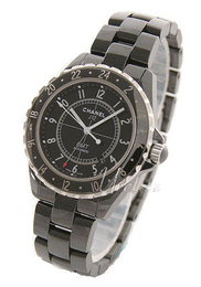Chanel J12 Czarny/Czeramiczna Ø42 mm H2012