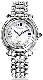 Chopard Happy Sport Biały/Stal Ø32 mm 27/8236-3005