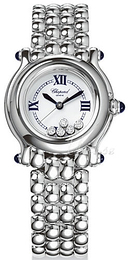 Chopard Happy Sport Biały/Stal Ø26 mm 27/8250-3006