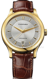 Chopard L.U.C Srebrny/Skóra Ø39 mm 16/1907-0001