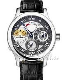 Chopard L.U.C Regulator Czarny/Skóra Ø40 mm 16/8449-3001