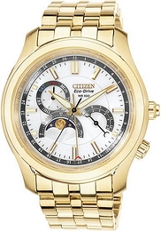 Citizen Calibre Biały/Stal w odcieniu złota Ø41 mm AP1022-51A