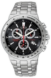 Citizen Eco Drive 180 Czarny/Tytan Ø38 mm AT0400-57E