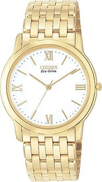 Citizen Stiletto Biały/Stal w odcieniu złota Ø34 mm AR0012-58A