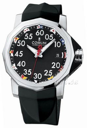 Corum Admirals Cup Czarny/Guma Ø40 mm 082.960.20.F371AN12