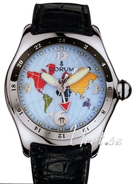 Corum Bubble Wielokolorowy/Skóra Ø45 mm 383.250.20LS-FN24