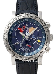 Corum Classical Niebieski/Skóra Ø42 mm 983.201.20-OF03