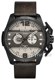 Diesel Chronograph Srebrny/Skóra Ø48 mm DZ4416