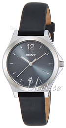 DKNY Dress Czarny/Skóra Ø30 mm NY2481