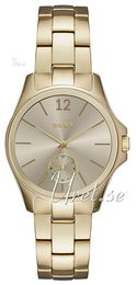 DKNY Dress Szary/Stal w odcieniu złota Ø36 mm NY2517