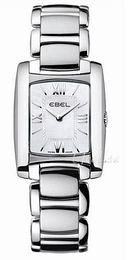 Ebel Brasilia Mini Biały/Stal 29x24 mm 1215603