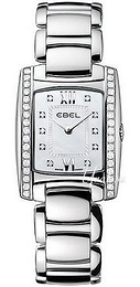 Ebel Brasilia Mini Biały/Stal 29x24 mm 1215607