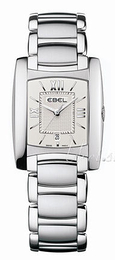 Ebel Brasilia Lady Biały/Stal 34x28 mm 1215774