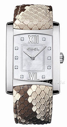 Ebel Brasilia Biały/Skóra 42x32 mm 1215878