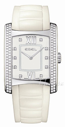 Ebel Brasilia Biały/Guma 42x32 mm 1215899