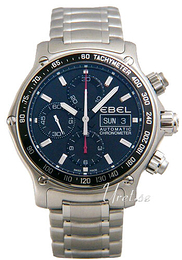 Ebel Discovery Czarny/Stal Ø43 mm 9750L62.53B60