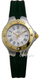 Ebel Sport Wave Srebrny/Skóra Ø27 mm 6087621.61D36518