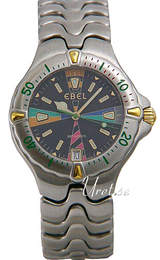 Ebel Sport Wave Czarny/Stal Ø36 mm 6187531.58G10